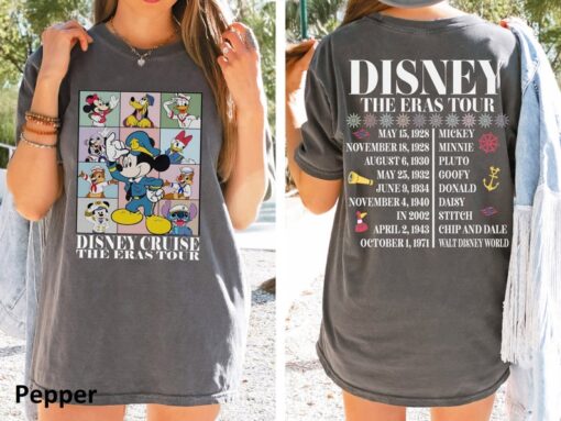 Vintage Disney Cruise The Eras Tour Shirt, In My Disney Era Shirt, Disney Family Cruise Shirt