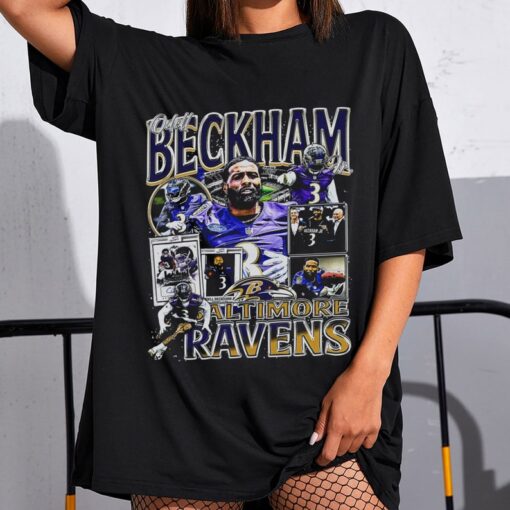 Vintage 90s Graphic Style Odell Beckham Jr. T-Shirt, Odell Beckham tee, Vintage Oversized Sport Tee