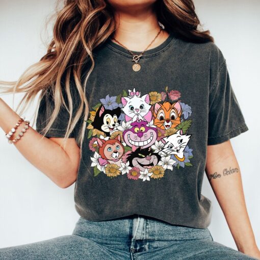 Vintage Disney Life is better with a Cat Shirt, Disney Cats Mom Shirt, Disney Cat Lovers Gift, Disney Pet Group Shirt