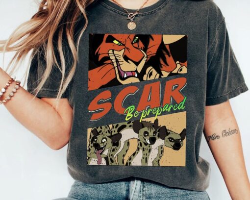 Disney Lion King Scar Villain Shirt, Disney The Lion King Shirt, Disney Scar Shirt, Animal Kingdom Shirt