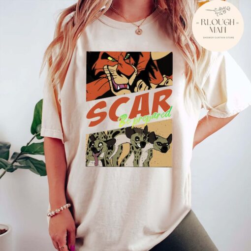 Disney Lion King Scar Villain Shirt, Disney The Lion King Shirt, Disney Scar Shirt, Animal Kingdom Shirt