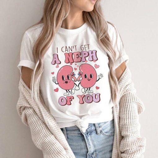 Retro Nurse Valentine's Day Shirt | Medical Peds Picu Pediatric Urology Rn Nephrology Nephrologist Tshirt