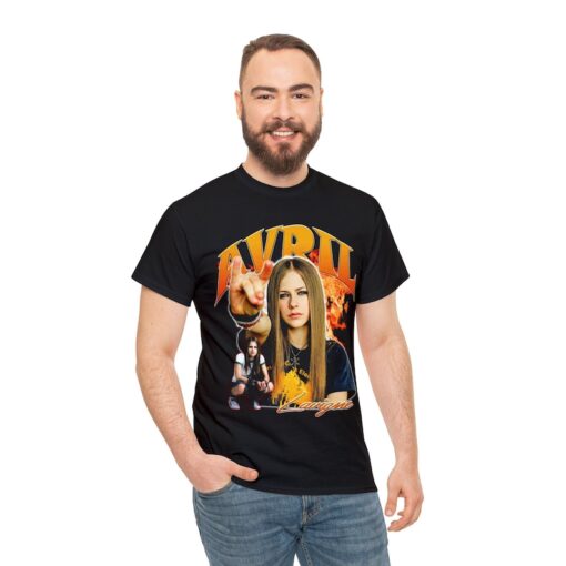 Avril Lavigne T-Shirt - Avril Lavigne Shirt - Avril Lavigne Tee - Vintage Shirt - Rock Shirt - Punk Shirt - Unisex Heavy