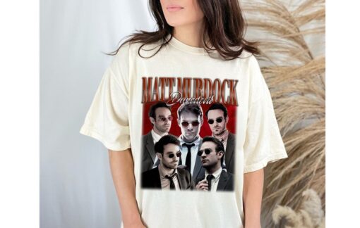 Matt Murdock Daredevil Shirt, Matt Murdock Daredevil Shirt, Matt Murdock Daredevil Tees, Comfort Color Shirt