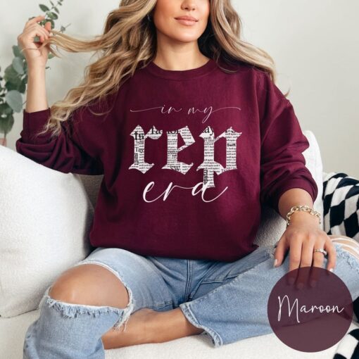 Rep Era Cozy Crewneck, Taylor Swiftie Merch, Taylor Swiftie Merch Sweatshirt, Gift for Girlfriend, Gift for Boyfriend