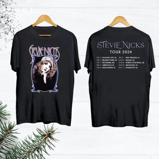 2024 Stevie Nicks Live In Concert T-Shirt, Vintage Stevie Nicks Shirt Fan Gifts, Stevie Nicks 2024 Tour Merch