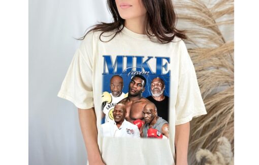 Mike Tyson T-Shirt, Mike Tyson Shirt, Mike Tyson Tees, Retro T-Shirt, Vintage Shirt, Hip hop Graphic, Trendy Shirt