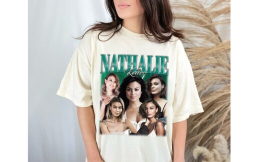 Nathalie Kelley T-Shirt, Nathalie Kelley Shirt, Nathalie Kelley Tees, Retro T-Shirt, Vintage Shirt, Hip hop Graphic