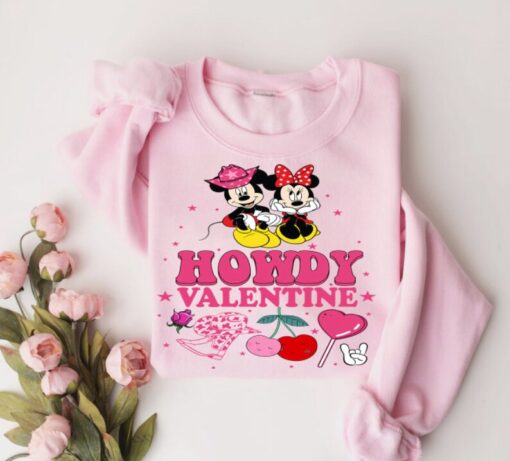 Minnie and Mickey Shirts and Sweatshirts, Valentines Day Gift, Couples Matching Shirt, Disneyland Trip Shirt