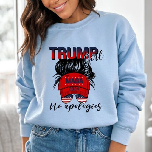 Trump Girl MAGA 2024 Shirt, Trump Girl Tshirt, Republican Shirt, Republican Women For Trump Tee, Donald Trump Sweatshirt