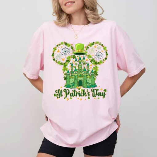 Comfort Colors® Disney St Patrick's Day Shirt, Disney Family Shirt, St Patrick's Day Shirt