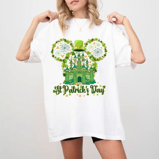 Comfort Colors® Disney St Patrick's Day Shirt, Disney Family Shirt, St Patrick's Day Shirt