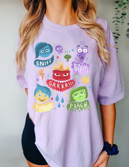 Disney Pixar Inside Out How Are You Feeling Shirt, Inside Out Shirt, Vintage disney shirt, Disney Shirt