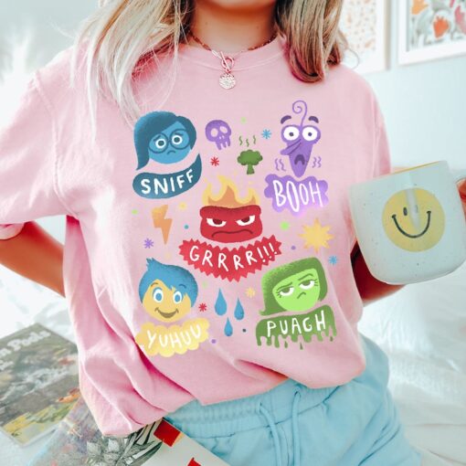 Disney Pixar Inside Out How Are You Feeling Shirt, Inside Out Shirt, Vintage disney shirt, Disney Shirt