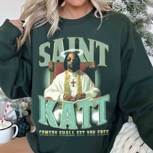 Katt Williams Saint Katt Comedy Will Set You Free Tee, the truth don't need motivation Sweatshirt, hoodie