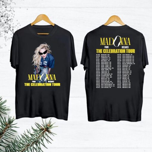 Madonna The Celebration Tour 2024 T-Shirt, Madonna Shirt Fan Gifts, Madonna Vintage Shirt, Madonna Concert Shirt