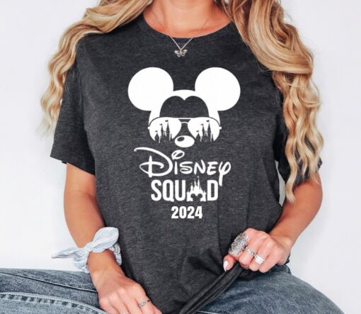 Disney Squad 2024 Shirt,Disney Vacation 2024 Tee,Disney Family Shirt,Disney Trip Shirt,Magic Kingdom Tee,Epcot Shirt