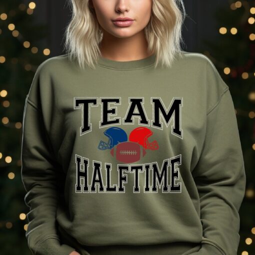 Team Halftime Sweatshirt, Here for the Halftime Show Sweatshirt, Football Shirt,Halftime Sunday shirt