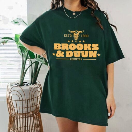 Brooks and Dunn T-Shirt, Country Music, Bullhead Shirt, Brooks and Dunn ESTD 1990 T-Shirt, Brooks and Dunn 2024 Tour