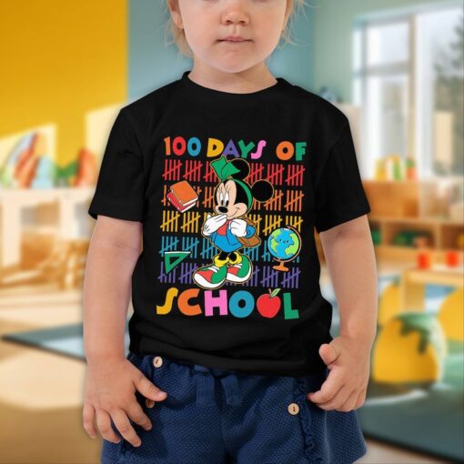 Disneyland Minnie 100 Days of School Shirt, Minnie Mouse 100 Days Shirt, Disneyland 100th Day Shirt Kindergarten Teacher