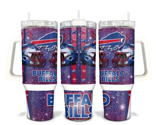 Buffalo Football Team Sublimated 40oz Quencher Tumbler