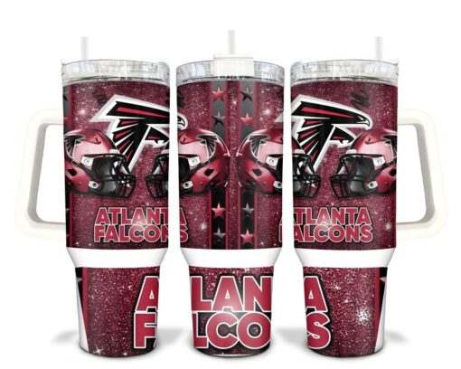 Atlanta Football Team Sublimated 40oz Quencher Tumbler