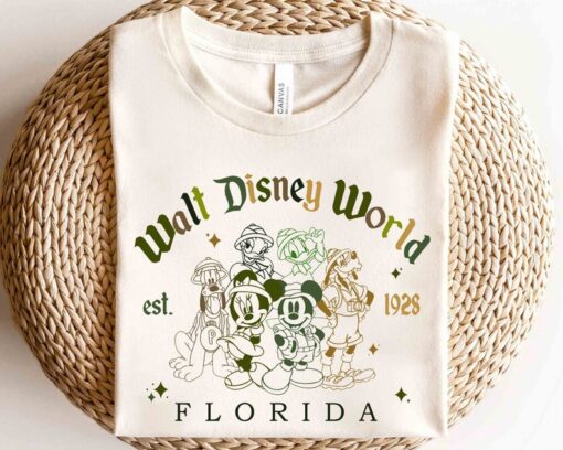 Mickey Mouse & Friends Animal Kingdom Walt Disney World 1998 Florida T-shirt