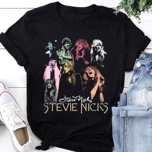 Stevie Nicks 90s Vintage Shirt, Stevie Nicks Rock Music Shirt, Stevie Nicks Live in Concert 2023, Stevie Fan Gift Shirt