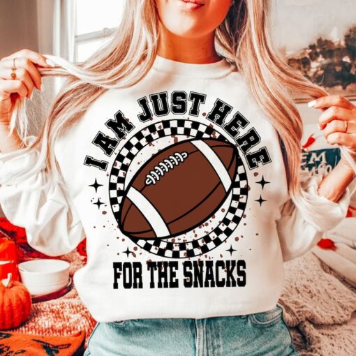 I'm Just Here For The Snacks SVG PNG, Football Svg, Super Sunday Halftime Svg, Super Bowl Svg, Team Halftime Svg