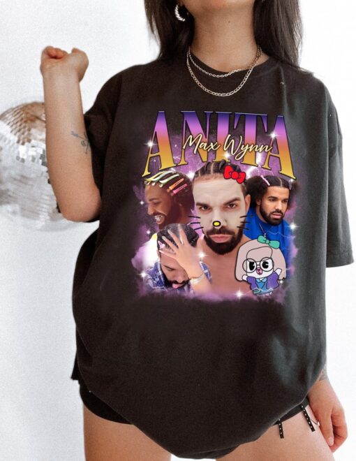 Anita Max Wynn Shirt, Anita Max Wynn T-Shirt, Vintage Bootleg Rap Tee, Graphic Tees for Men Women, Anita Max Wynn Meme