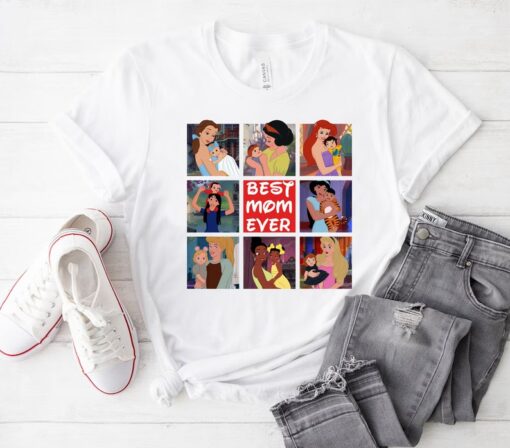 Disney Princess Mom Shirt, Disney Best Mom Ever Shirt, Mother's Day Gift, Disneyland Family Vacation Shirt