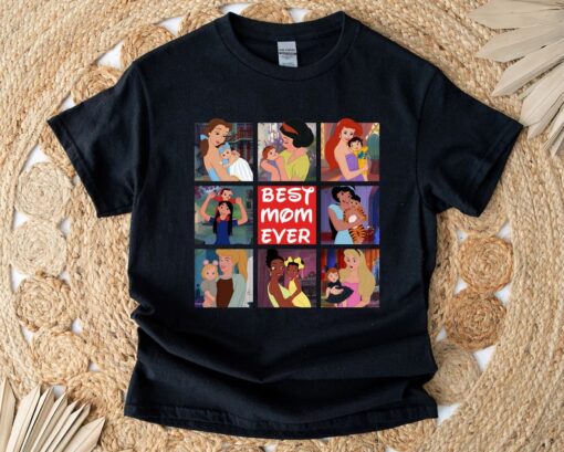 Disney Princess Mom Shirt, Disney Best Mom Ever Shirt, Mother's Day Gift, Disneyland Family Vacation Shirt