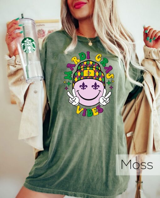 Mardi Gras Vibes Shirt, Happy Mardi Gras Shirt ,Mardi Gras Vibes Sweatshirt , Mardi Gras Shirt, Mardi Gras Gift