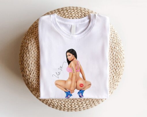 New Signature Nicki Minaj Kiss As s Shirt, Nicki Minaj Shirt, Nicki Minaj Fan, Nicki Minaj Gift For Fan