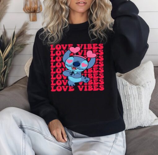 Disney Stitch Valentines Day Shirt and Sweatshirt, Valentine Gift, Lilo And Stitch Shirt, Disneyland Trip Shirt