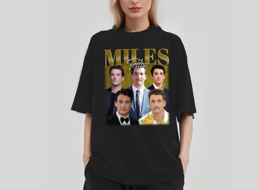 Miles Teller T-Shirt, Miles Teller Shirt, Miles Teller Tees, Retro T-Shirt, Vintage Shirt, Hip hop Graphic, Trendy Shirt