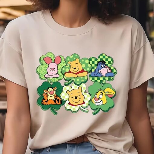 Winnie The Pooh St Patrick's Day Shirt, Disney Saint Patrick's Day Shirt, Disney Holiday St Patricks Day shirt