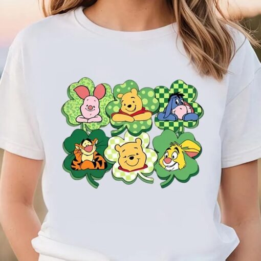 Winnie The Pooh St Patrick's Day Shirt, Disney Saint Patrick's Day Shirt, Disney Holiday St Patricks Day shirt