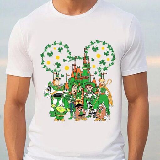 Toy Story St Patrick's Day Shirt, Happy St Patricks Day T-Shirt, Toy Story Characters T-Shirt