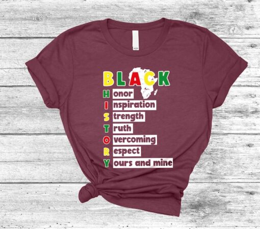 Black History Shirts, Human Rights T-Shirts, Black Pride TShirts, Black History Month Shirts, Black Woman T-Shirts