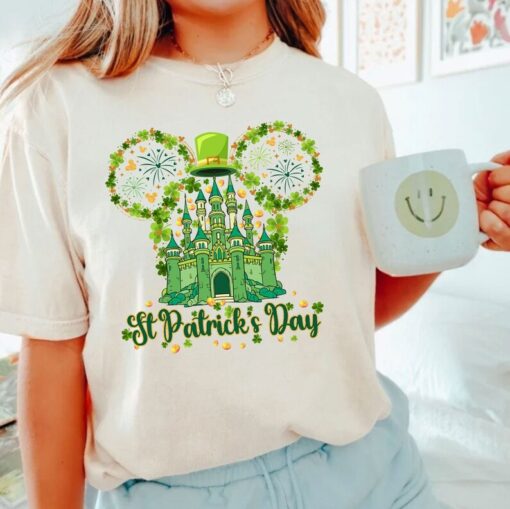 Comfort Colors® Disney St Patrick's Day Shirt, Disney Family Shirt, St Patrick's Day Shirt