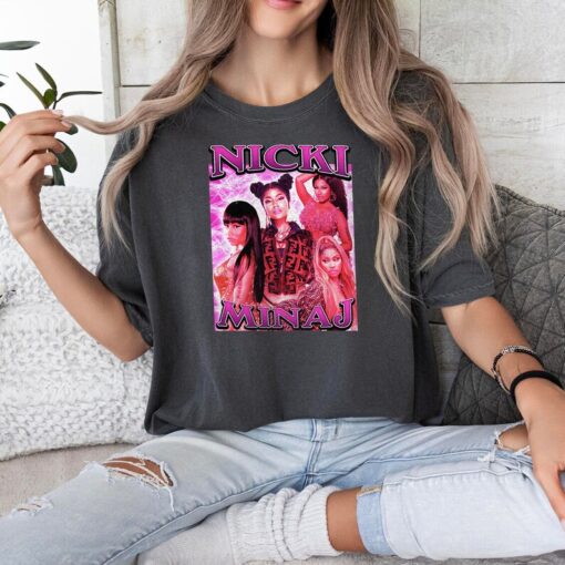 Nicki Minaj Shirt | Rapper Legend Singer | Music Tee | Unisex Women'S | Gifts For Fan | Queen of Rap