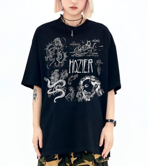 Vintage Hozier Art Shirt, Hozier T-Shirt, Hozier Sweatshirt, Hozier Unreal Unearth Tour Merch, Shirt For Fan