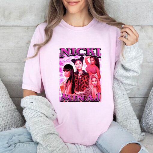 Nicki Minaj Shirt | Rapper Legend Singer | Music Tee | Unisex Women'S | Gifts For Fan | Queen of Rap