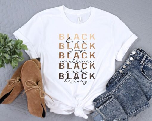 Black Love Shirt, Black History Shirt, Black History Month Tee, Black History Tshirt, Black Lives Matter Shirt