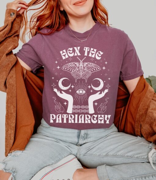 Hex The Patriarchy Shirt, Comfort Colors, Reproductive Rights Shirt, Feminism Apparel, Women's Rights, Social Justice