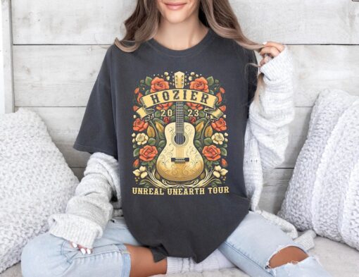 Wildflower Hozier Shirt, Unreal Unearth Tour 2023 Shirt, Hozier Merch, Hozier Music Tour Shirts, Hozier Gift for Fan