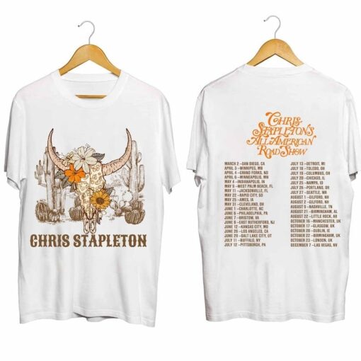 Chris Stapleton All American Road Show 2024 Tour Shirt, Chris Stapleton Fan Shirt