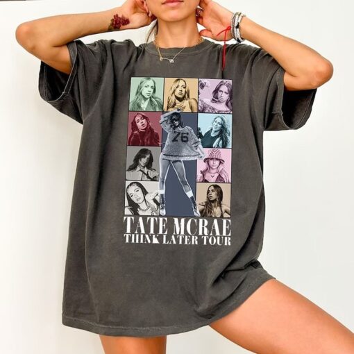 2024 Tate McRae The Think Later Tour T-Shirt Sweatshirt, Tate McRae Tour Merch, Tate McRae Shirt