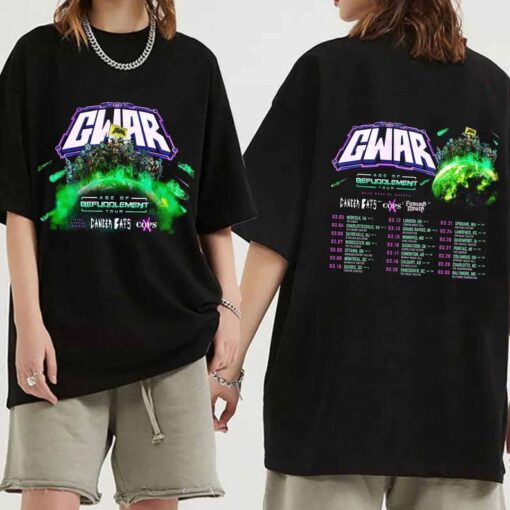 GWAR 2024 Tour Shirt, Age of Befuddlement Tour 2024 Shirt